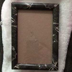 Black Marble Picture Frame